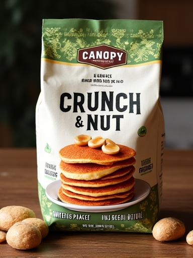 Bag of Canopy Crunch & Nut pancake mix