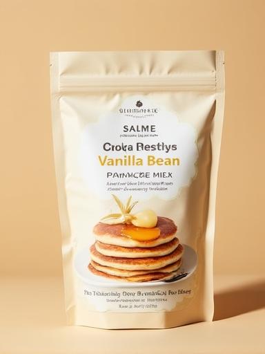 Bag of Cloud Forest Vanilla Bean pancake mix